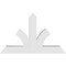 Ekena Millwork Richland Architectural Grade PVC Gable Bracket, 36"W x 22 1/2"H x 4"D x 4"F, 15/12 Pitch GBP036X23X0404RIC00 - alternate 5